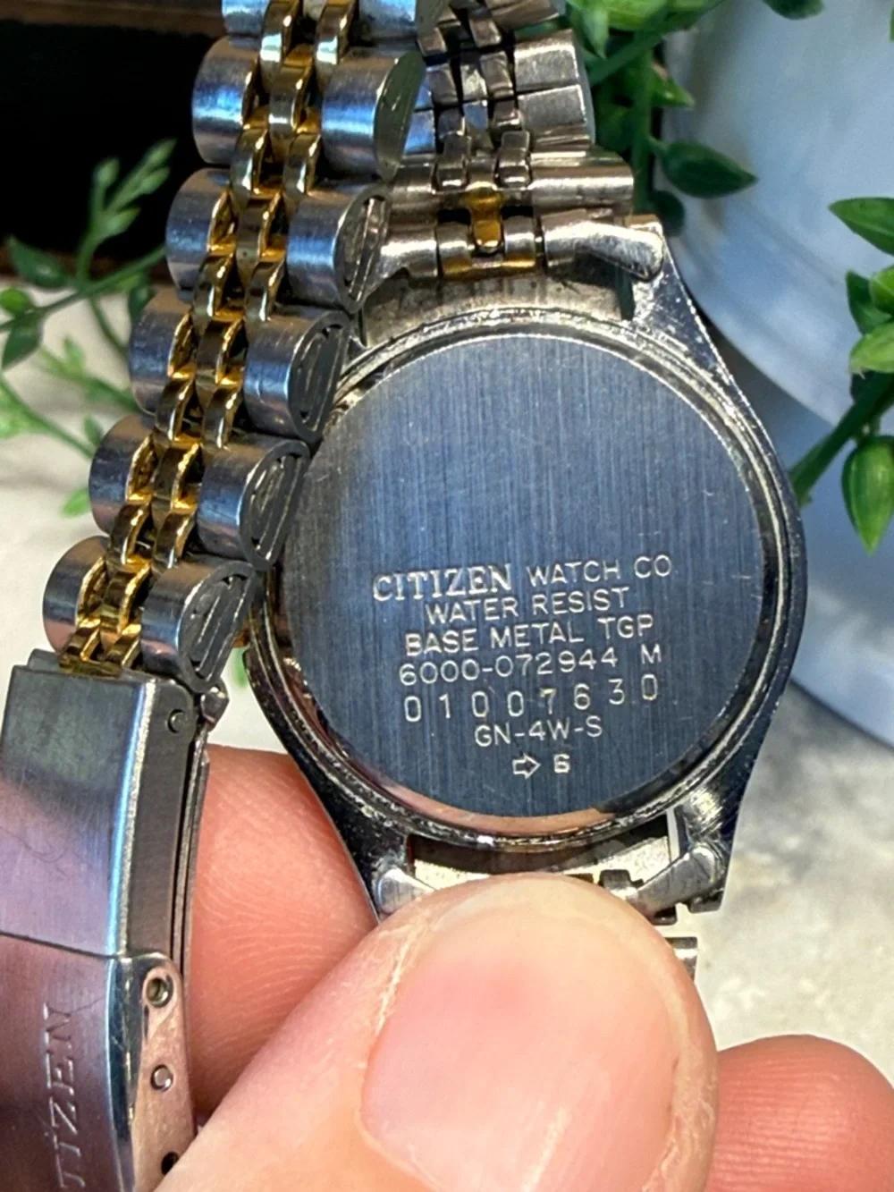 Citizen Two-Tone Gold and Silver Bracelet Watch